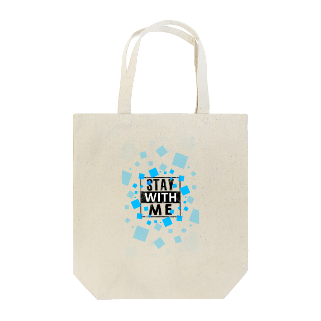 ZEEQ DesignsのSTAY WITH ME トートバッグ