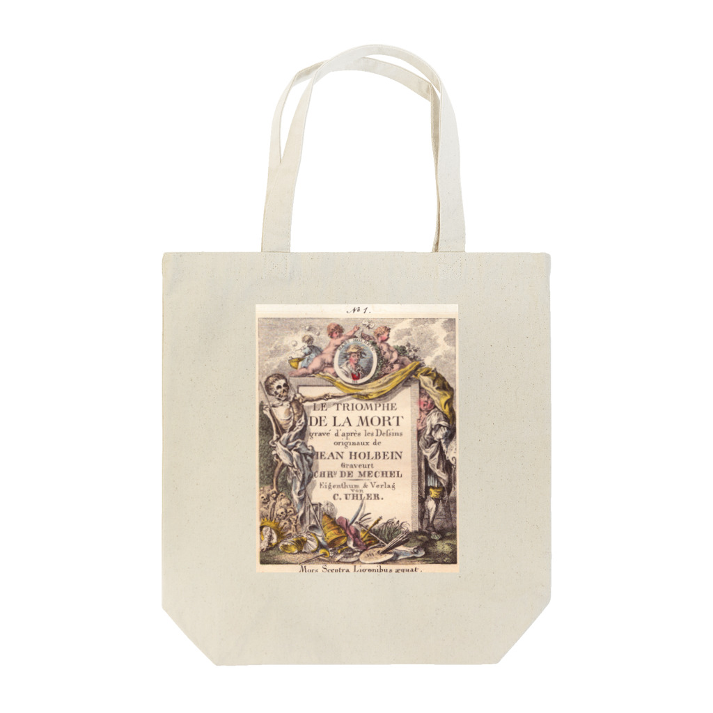 J. Jeffery Print Galleryのハンス・ホルバインの死のアルファベット Tote Bag