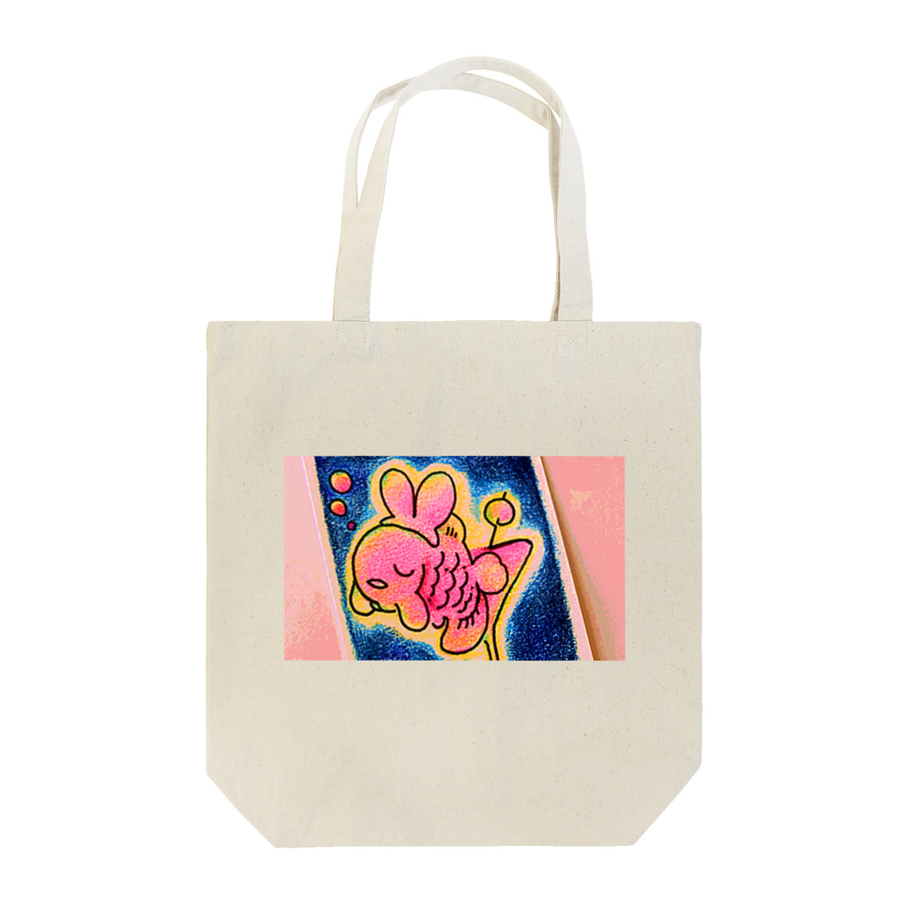 ペンギンやさんの Friday night fish Tote Bag