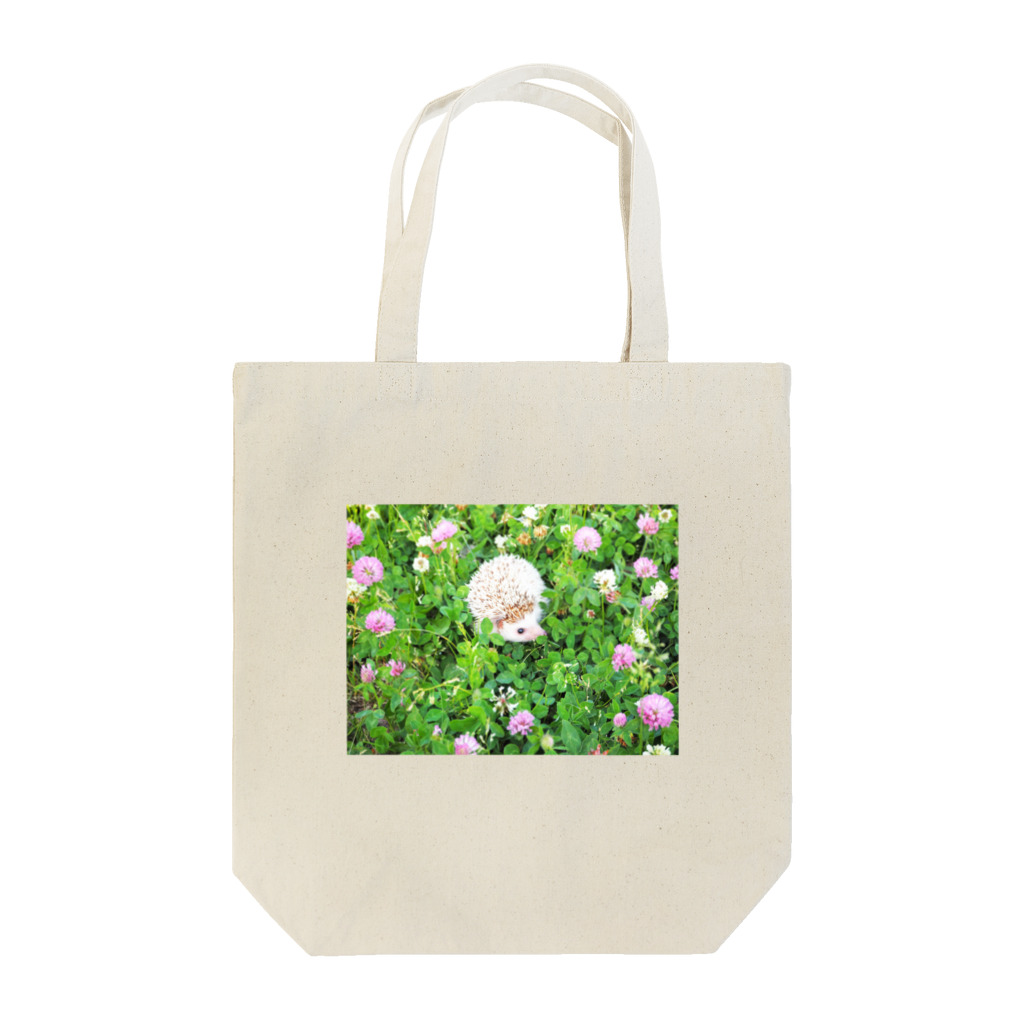 happy_bijouのハリネズミのビジュー（フラワー） Tote Bag