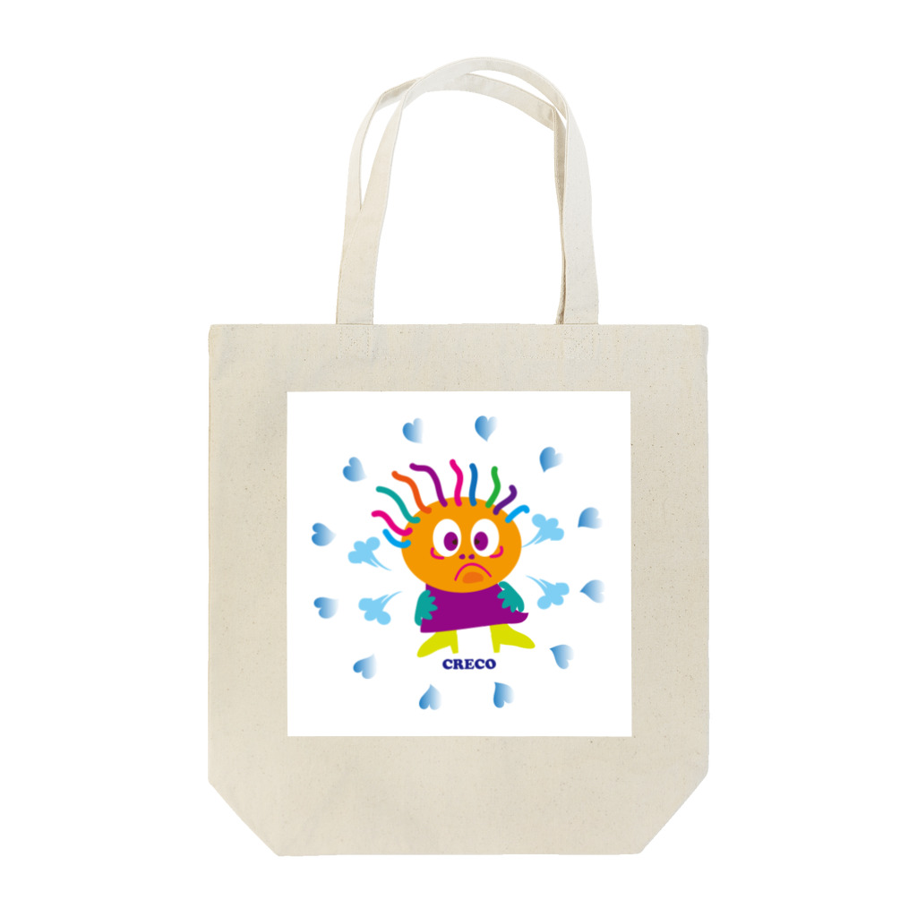 ジルトチッチのデザインボックスのダッフンダの憤慨クレコちゃん Tote Bag