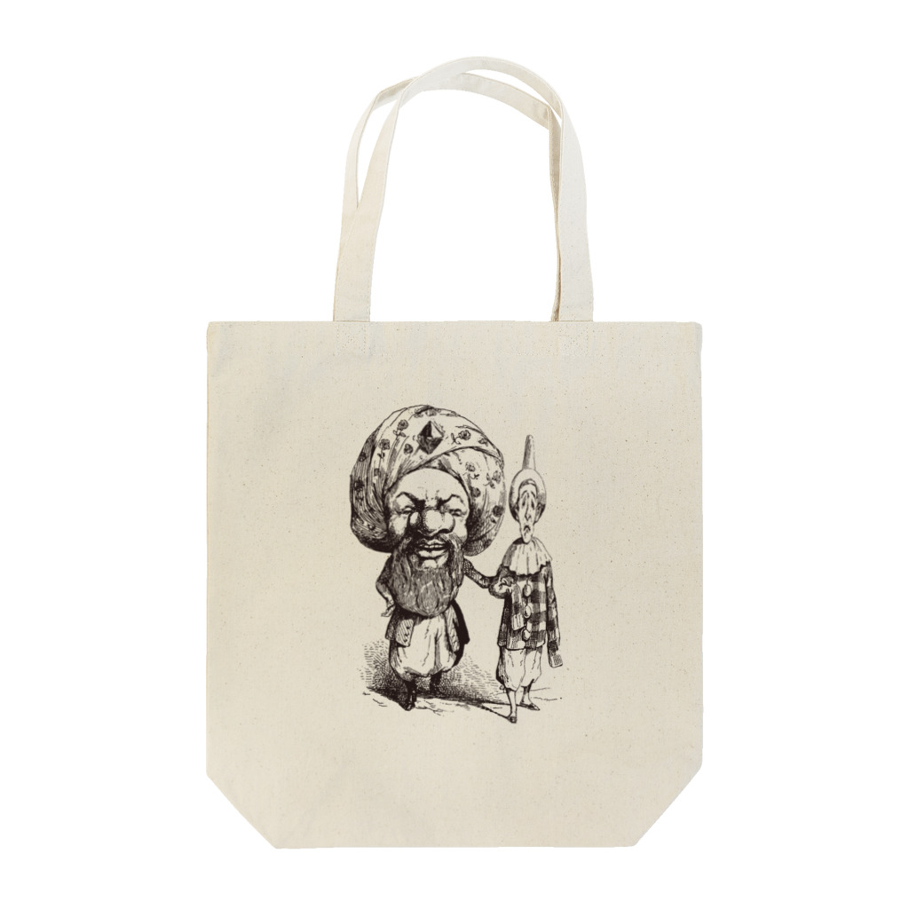 PD selectionのBallet dancers in French nineteenth-century caricatures：フランスの19世紀風刺画のバレエダンサー(5884125) Tote Bag