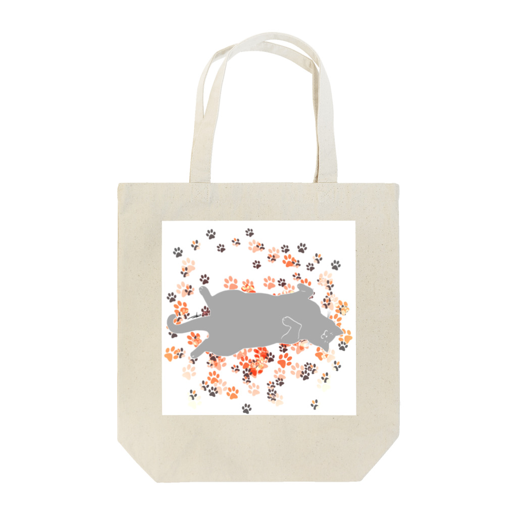 タナカミのおひるねこ（グレー） Tote Bag