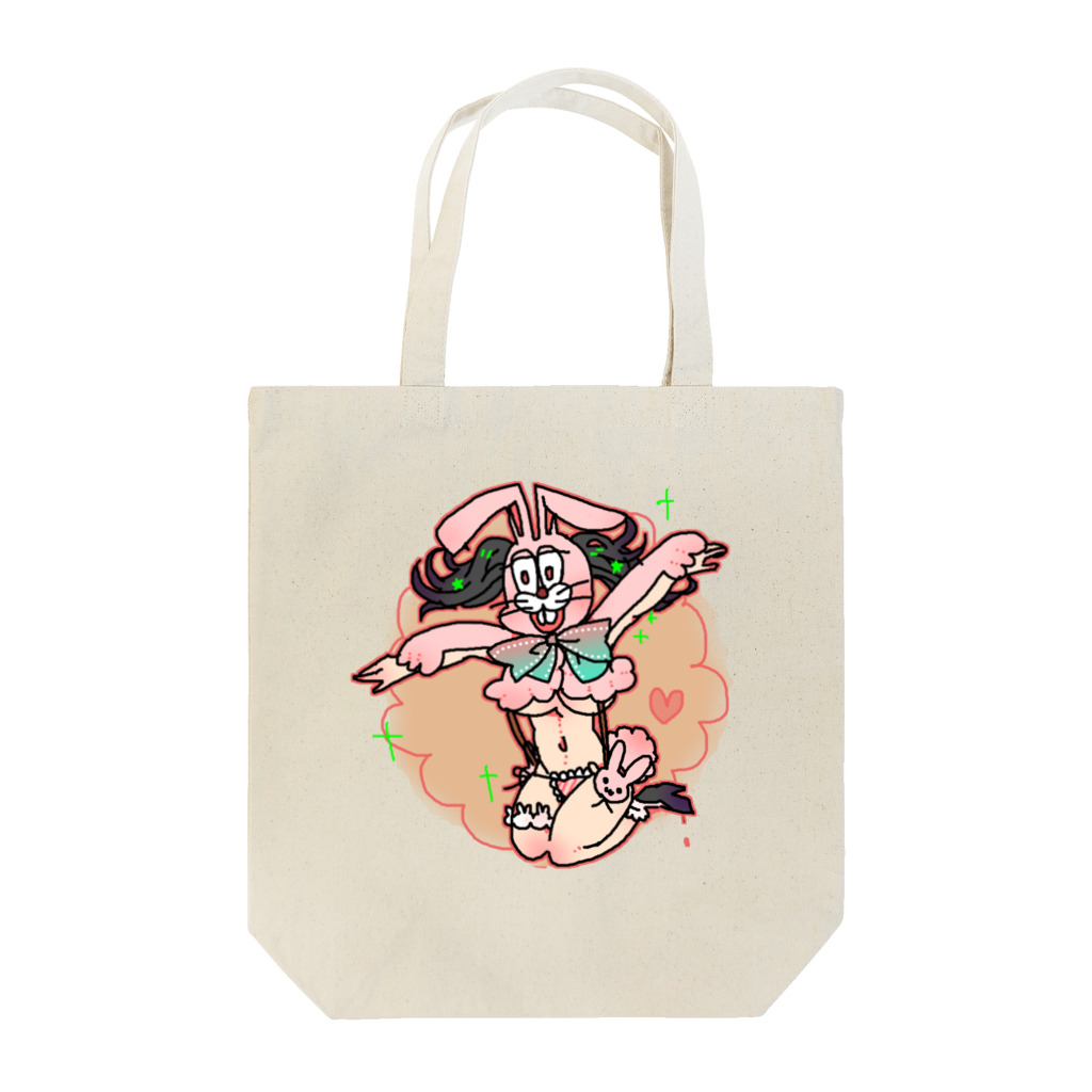 tikiin_nanbanのバニーちゃん Tote Bag