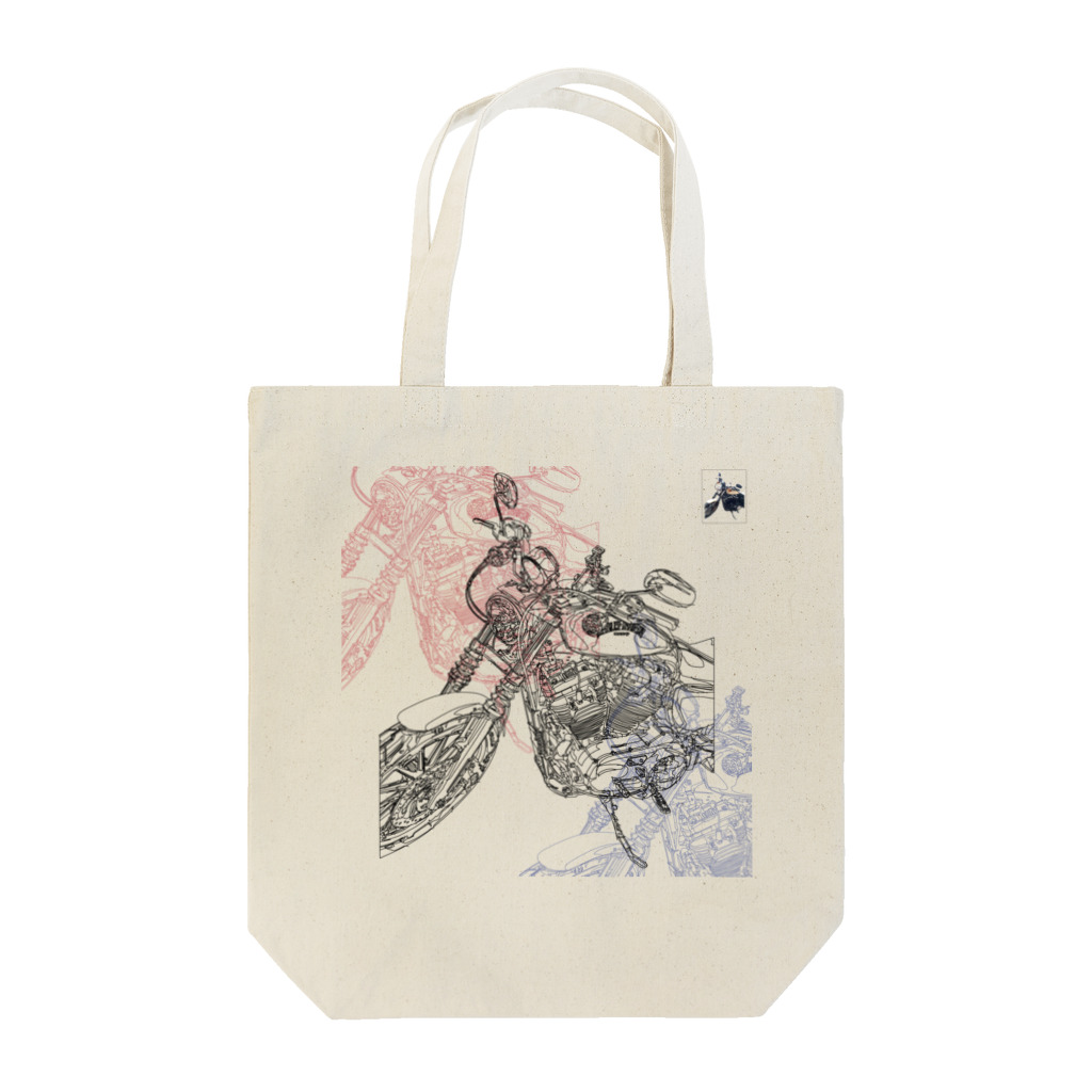 tadmanのShopping Harley Bag Tote Bag