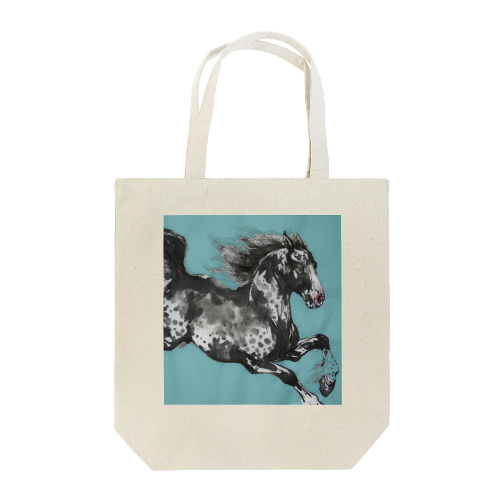 永久凍土の国の白夜の駈ける馬 Tote Bag