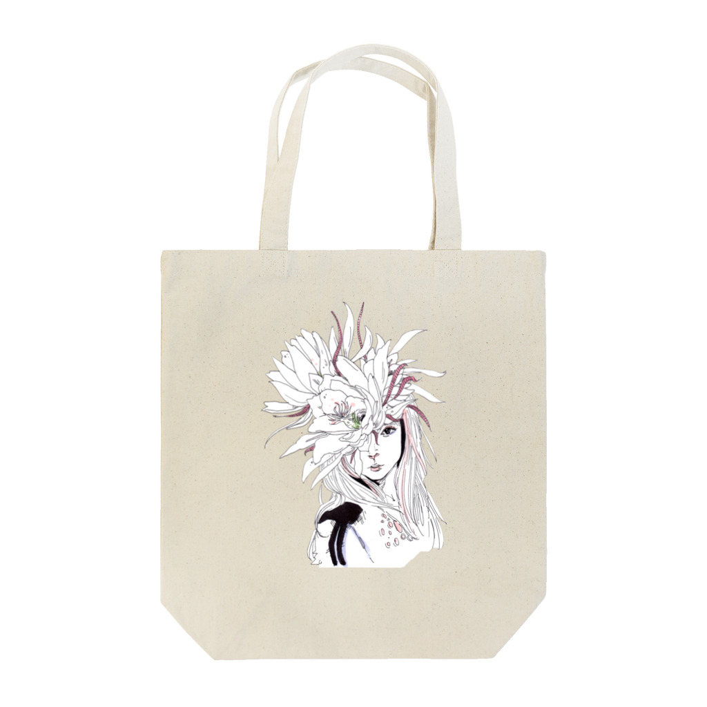 知海の月下美人 Tote Bag