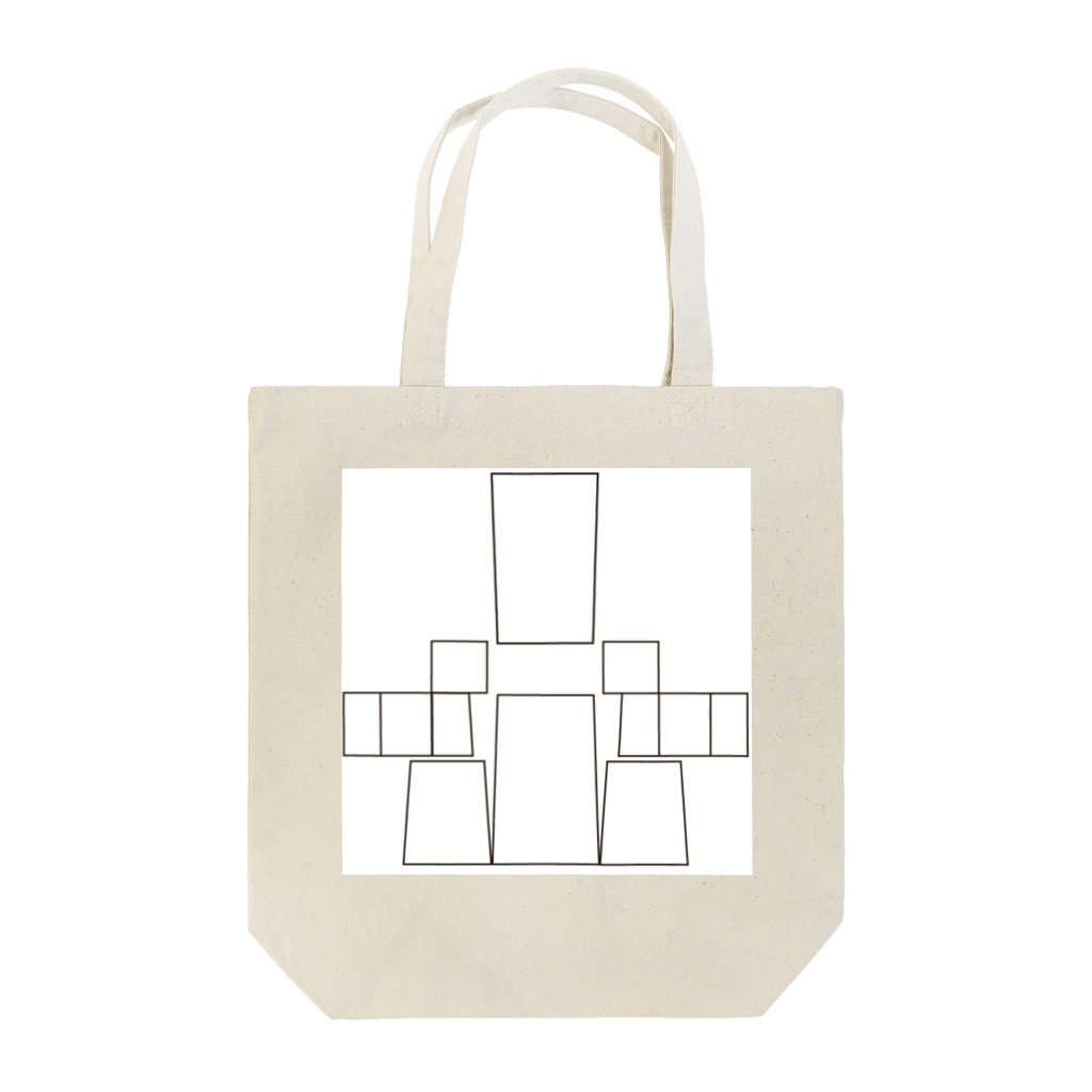 nunomorikotonohaの1号ちゃん展開図 Tote Bag