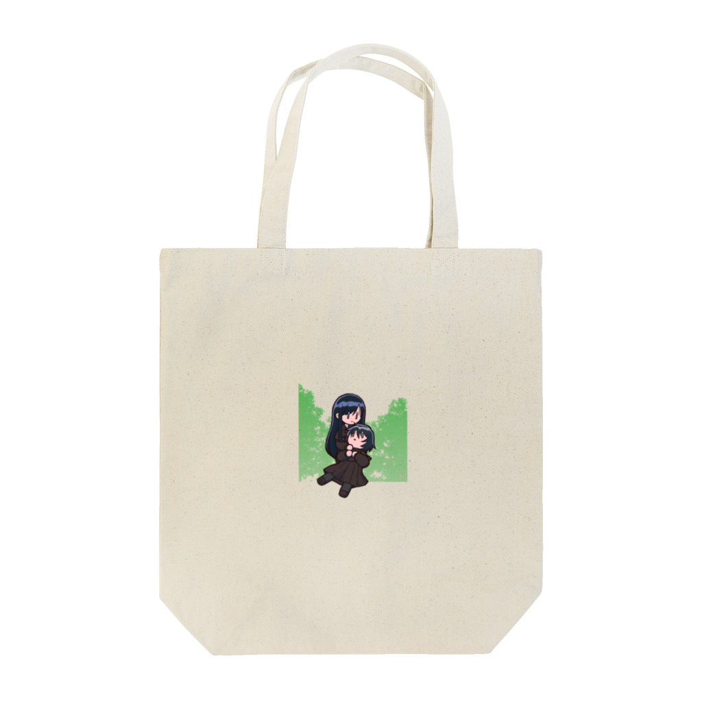 まきむらのすおえり膝枕 Tote Bag