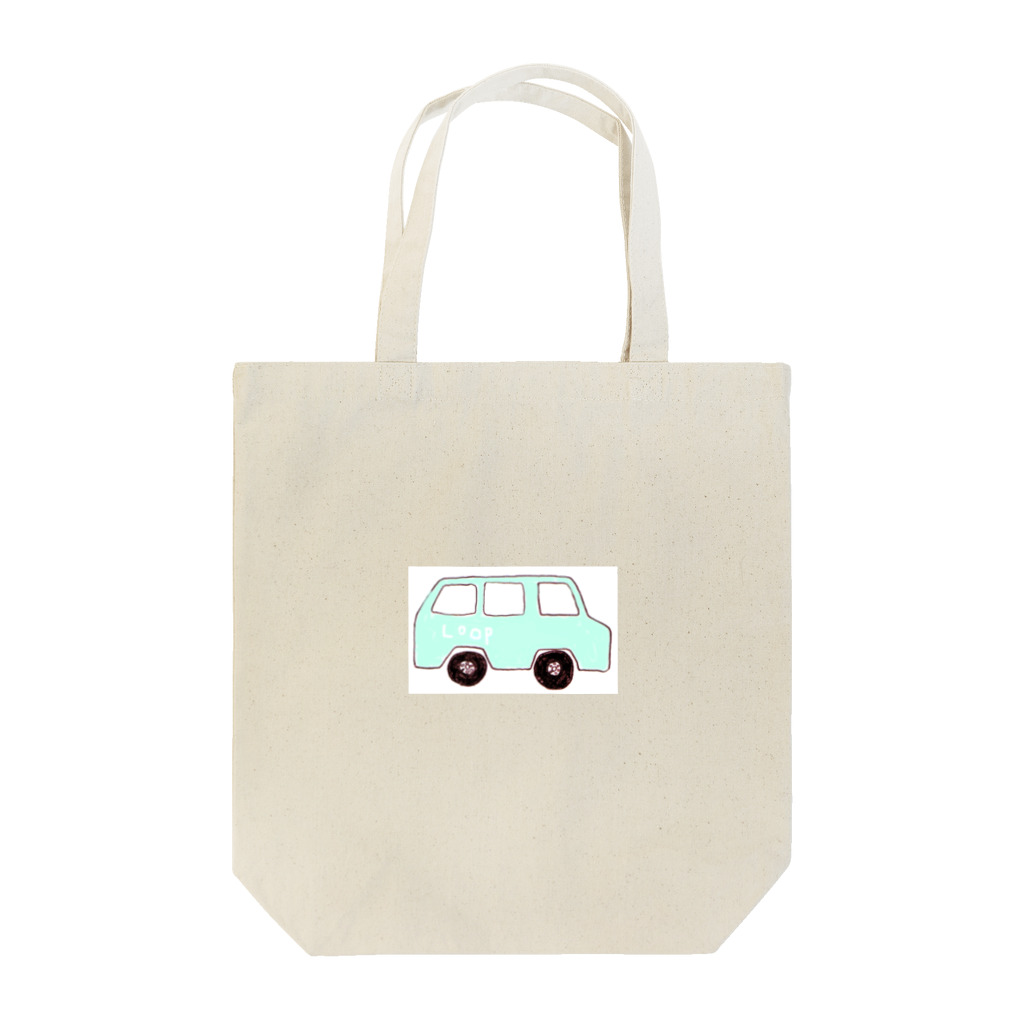 渡辺勇のみずいろワゴン Tote Bag