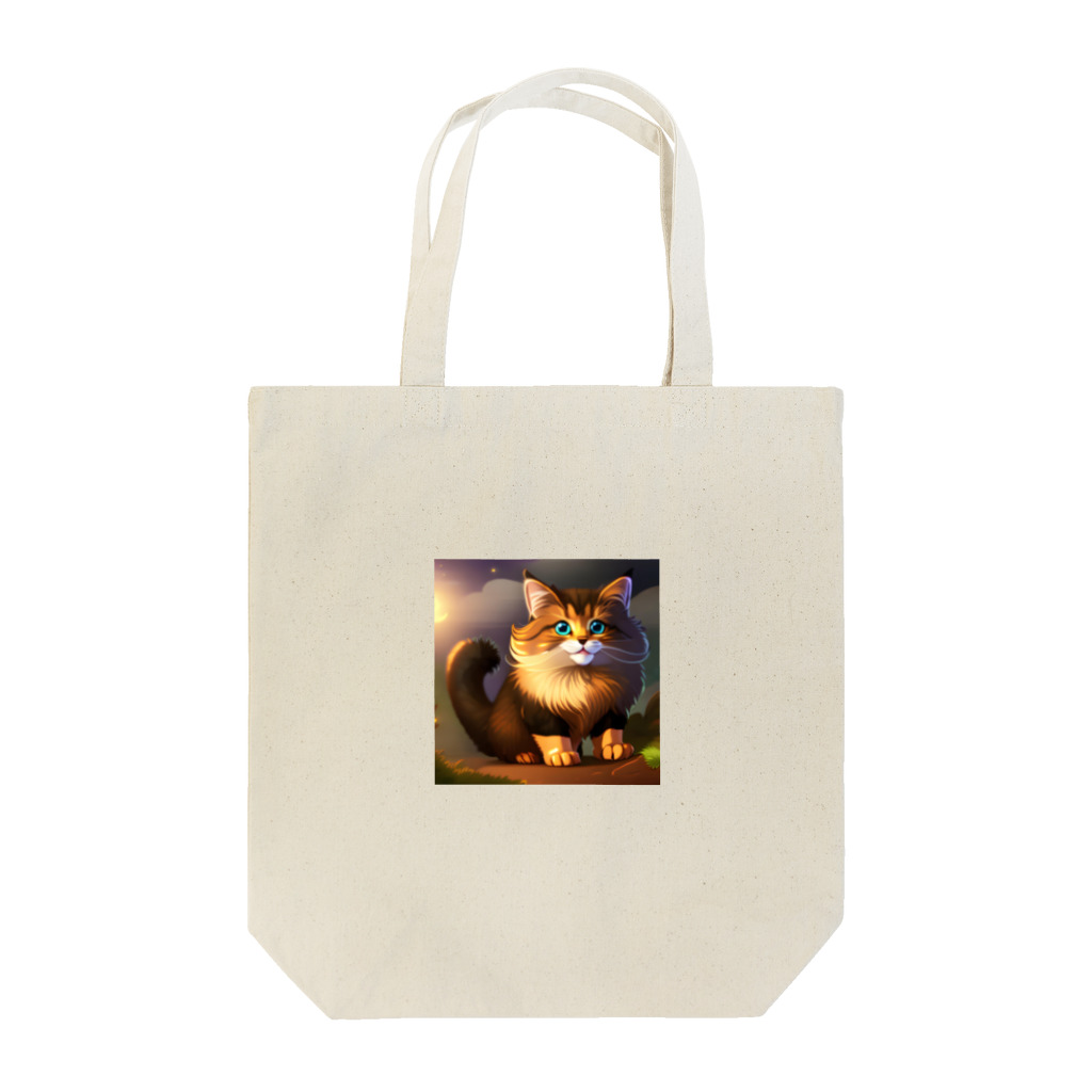 kpop大好き！のかわいい猫のイラストグッズ Tote Bag