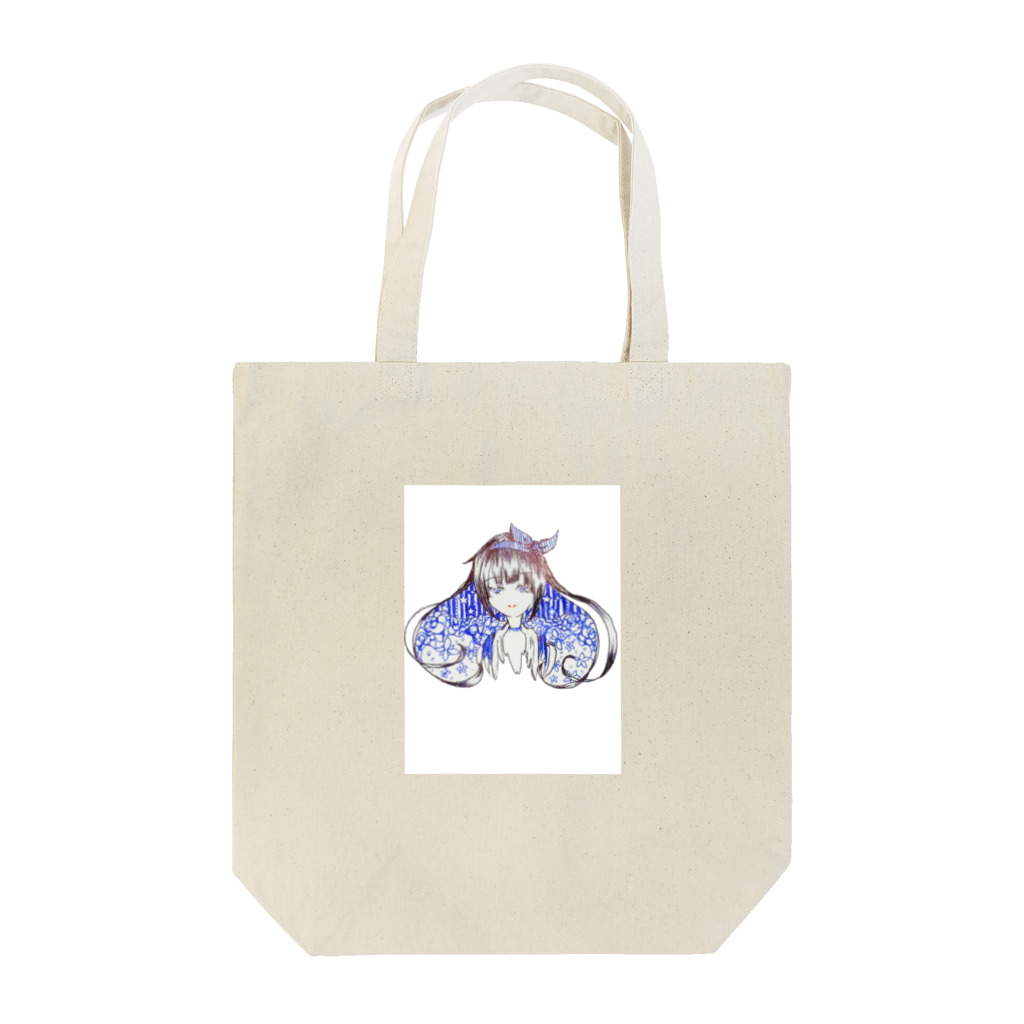 兎家チルの乙女の微笑 Tote Bag