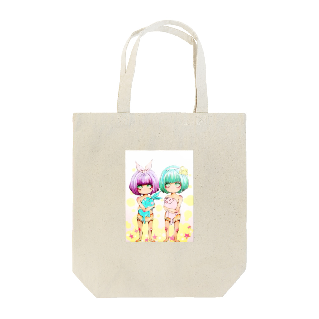 Miiiのツインズ Tote Bag