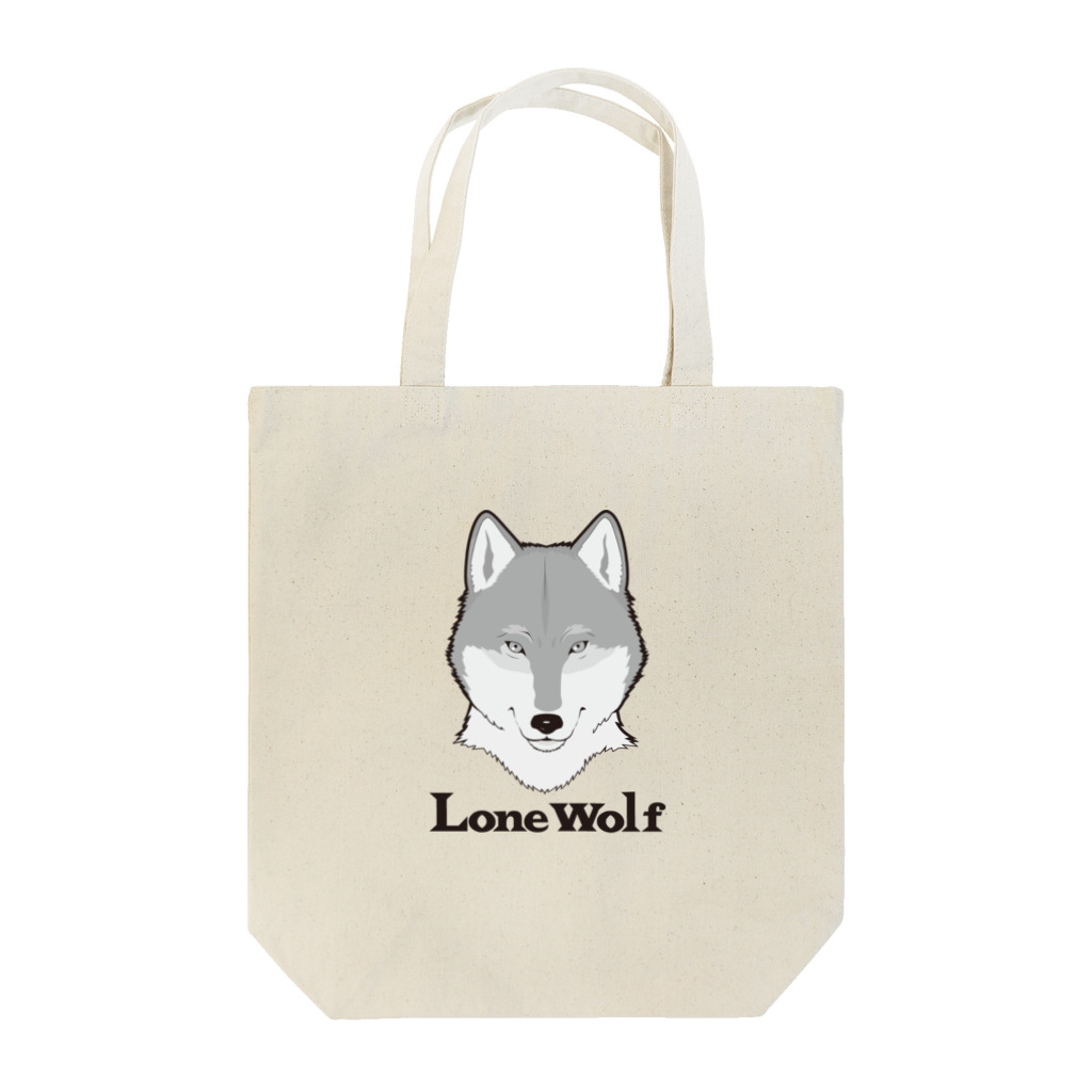 ShrimpgraphicのLONE WOLF トートバッグ