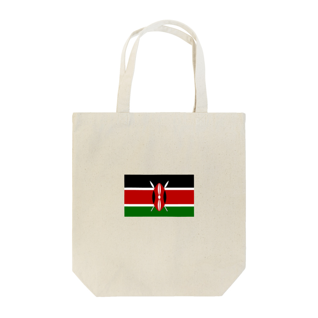 美々野くるみ@金の亡者のケニア　国旗 トートバッグ