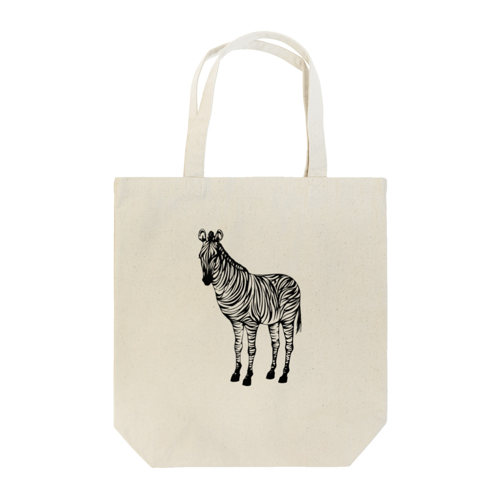 MAIKOのハンコの縞馬 Tote Bag