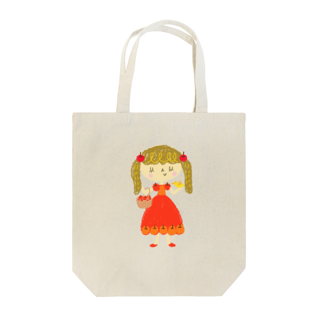 メリーメリークリスマスランドのApple Princess りんごちゃん Tote Bag