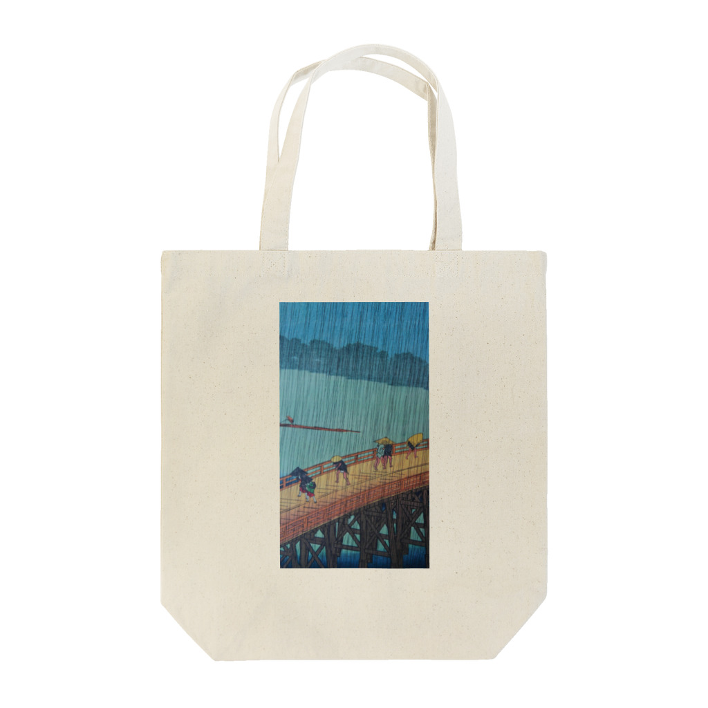 m-studioの浮世絵　広重の名所江戸百景 Tote Bag