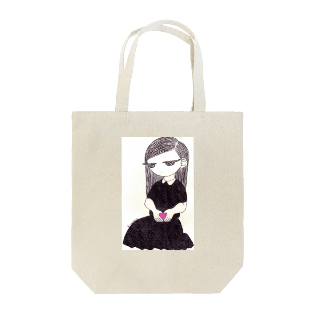 knnmmのpink  triangle Tote Bag