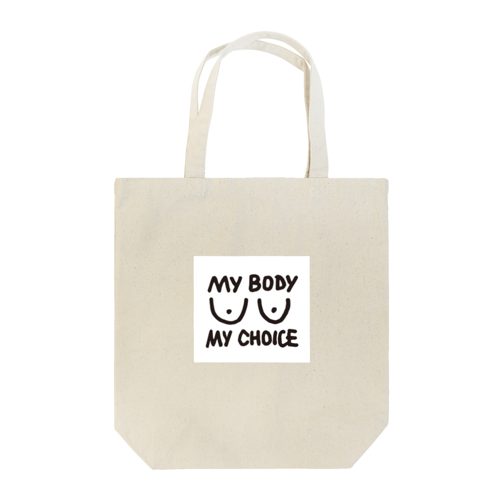 Femme.AのMy body My choice トートバッグ
