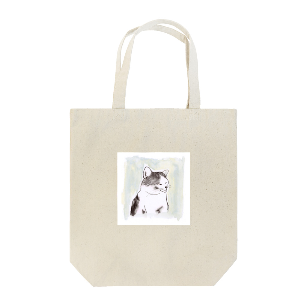 猫の絵　iPhoneケースとか　菫ごろの家の猫 Tote Bag