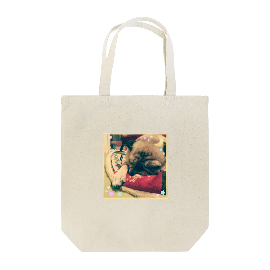 なななの眠るパグちゃん Tote Bag