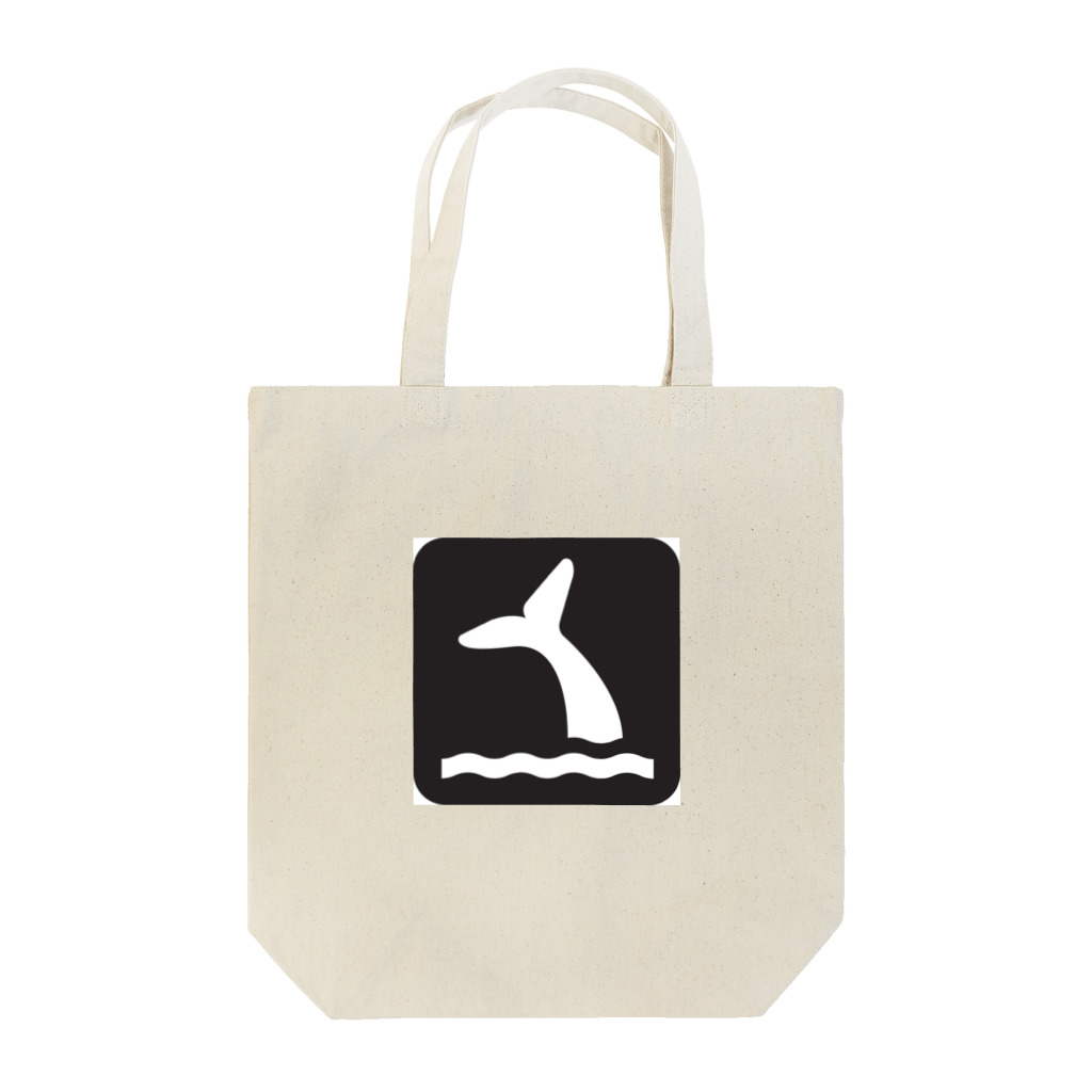 NC-HappyのWhale Tote Bag