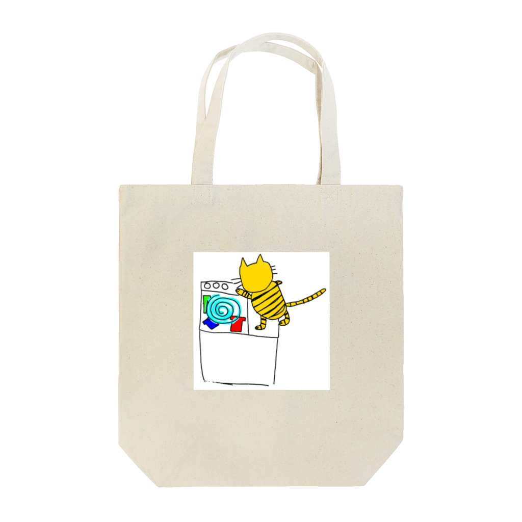 catの洗濯猫ジュリ Tote Bag