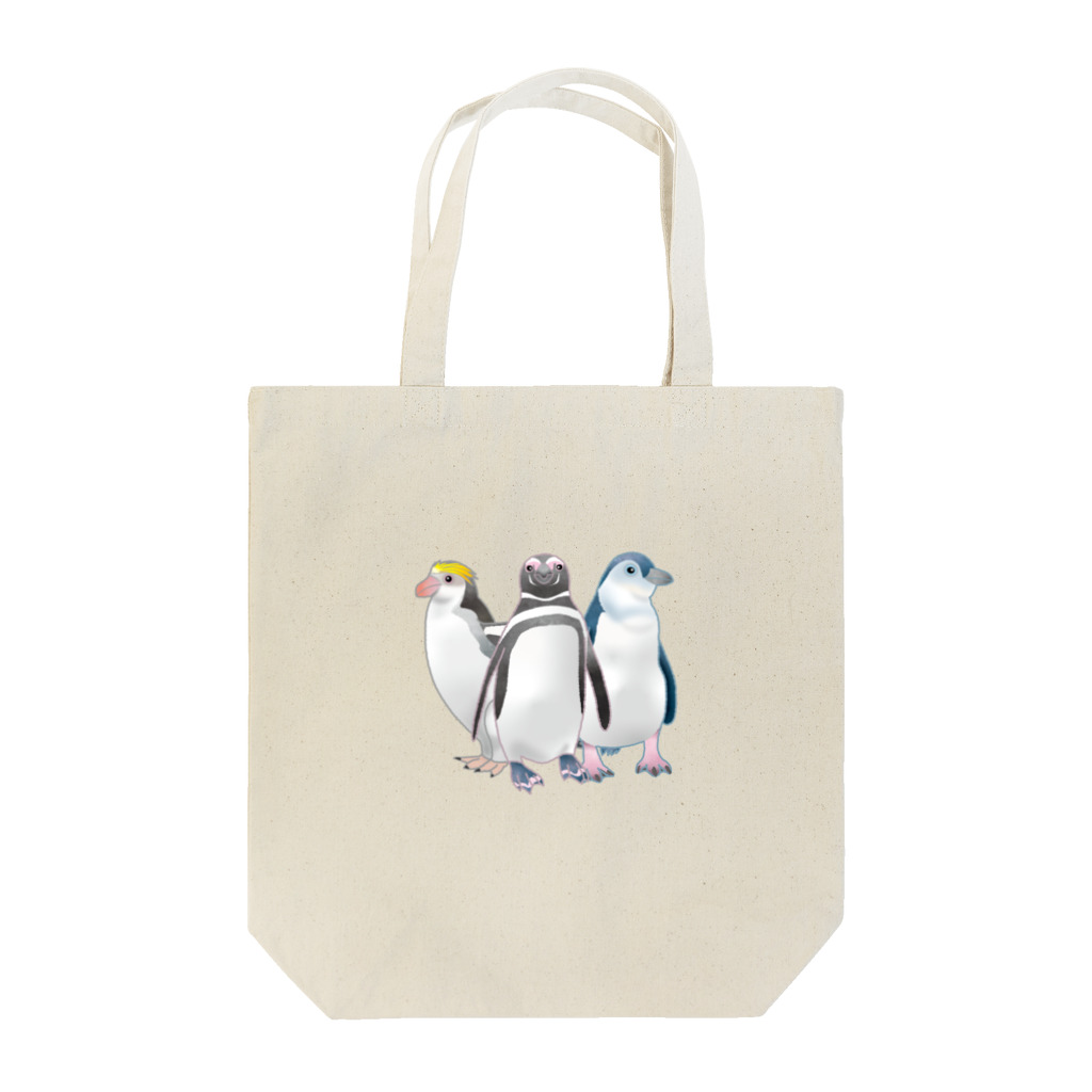 itaxmenworksの我が家の動物 ペンギンズ Tote Bag