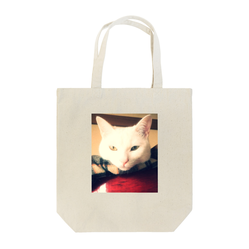 shippoの白猫ぎんくん Tote Bag