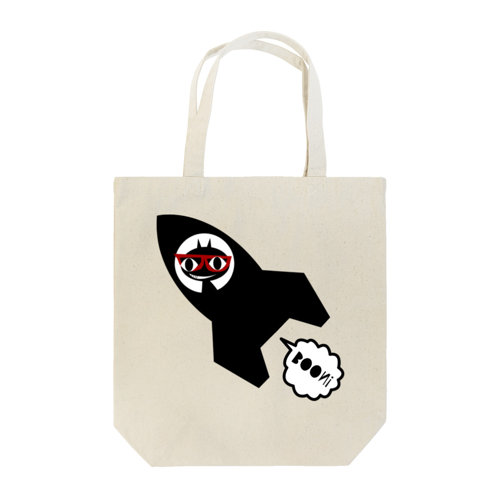 キャッティ（オフィシャル）ネコ好き集まれ!!の里帰りはロケットで Tote Bag