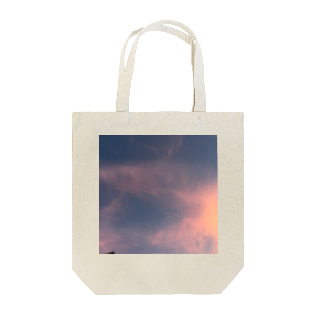 yumi.ocean-SKYの優焼け Tote Bag