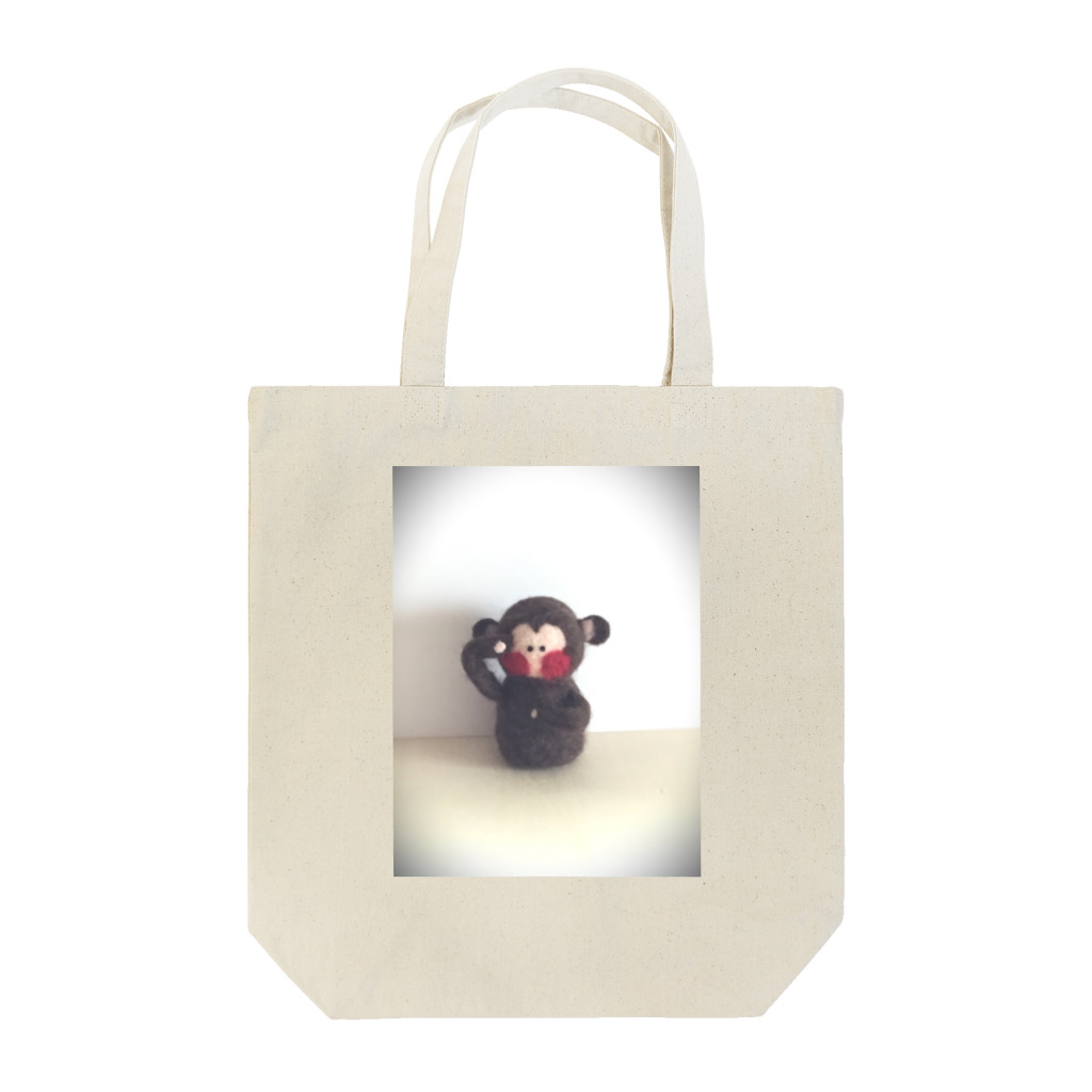 miyapojaのさる Tote Bag