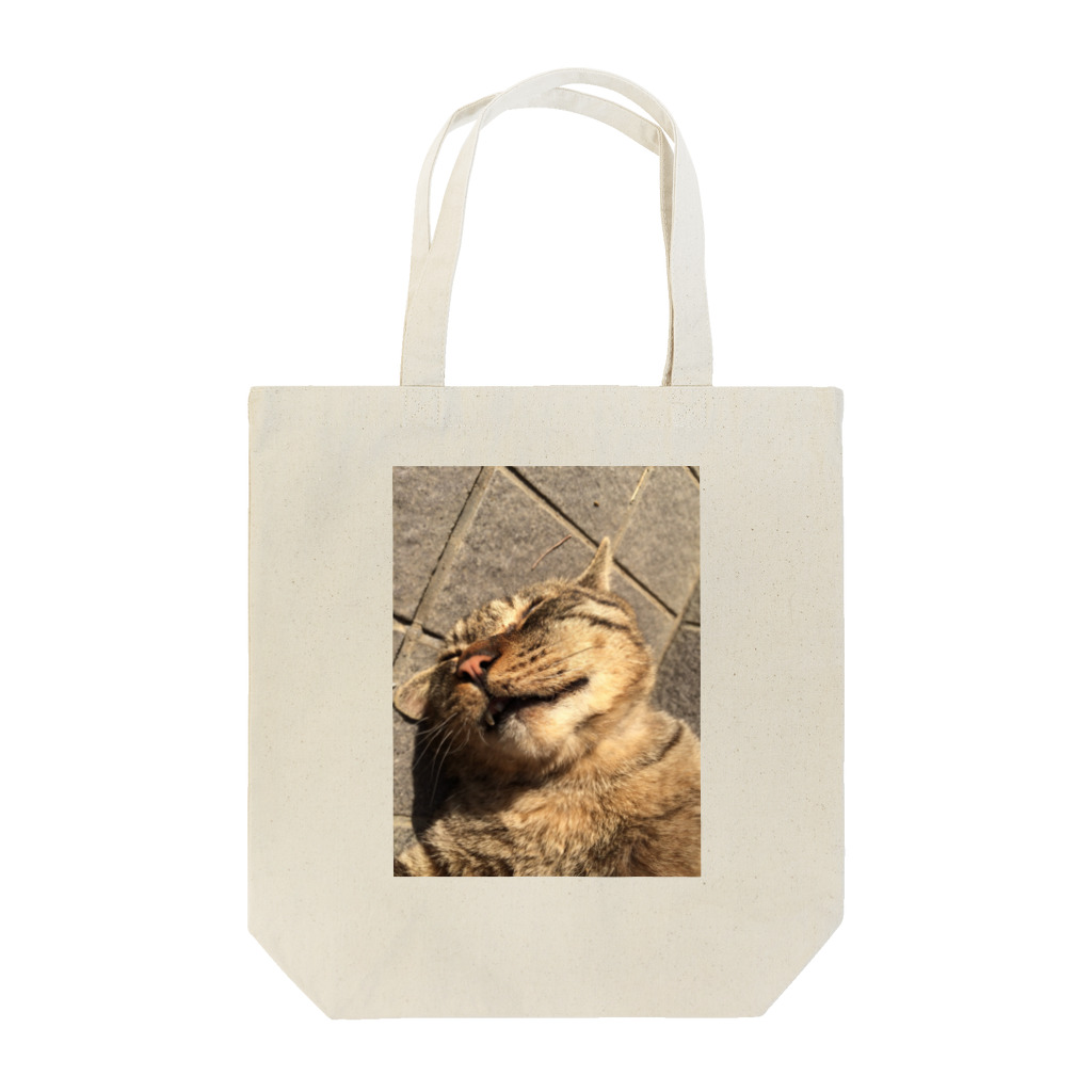 あまりの猫（無防備） Tote Bag