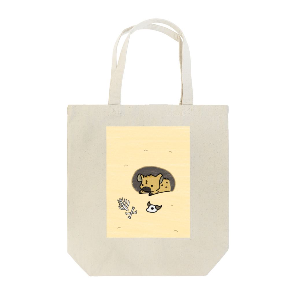 有限会社サイエンスファクトリーの巣穴で休むラフィンちゃん Tote Bag