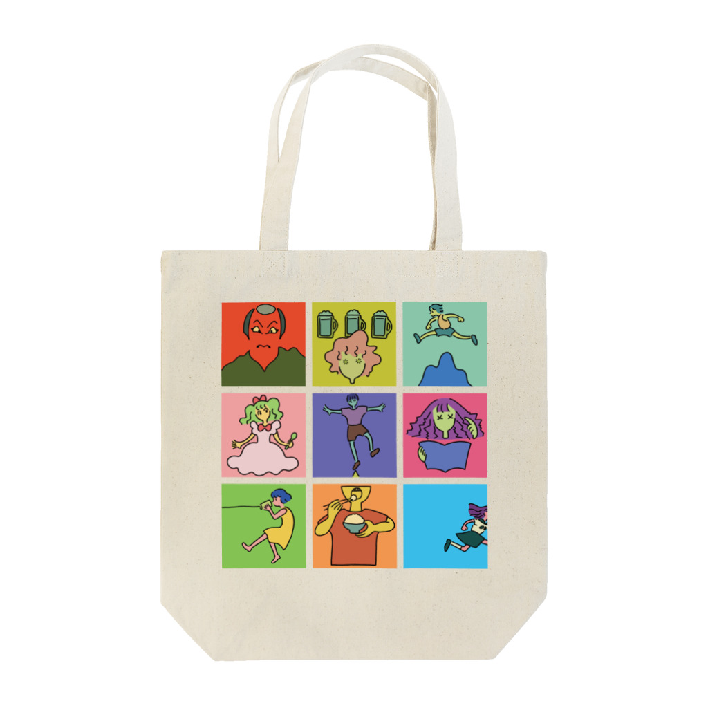 OWAWAのイラストタイルそのいち Tote Bag