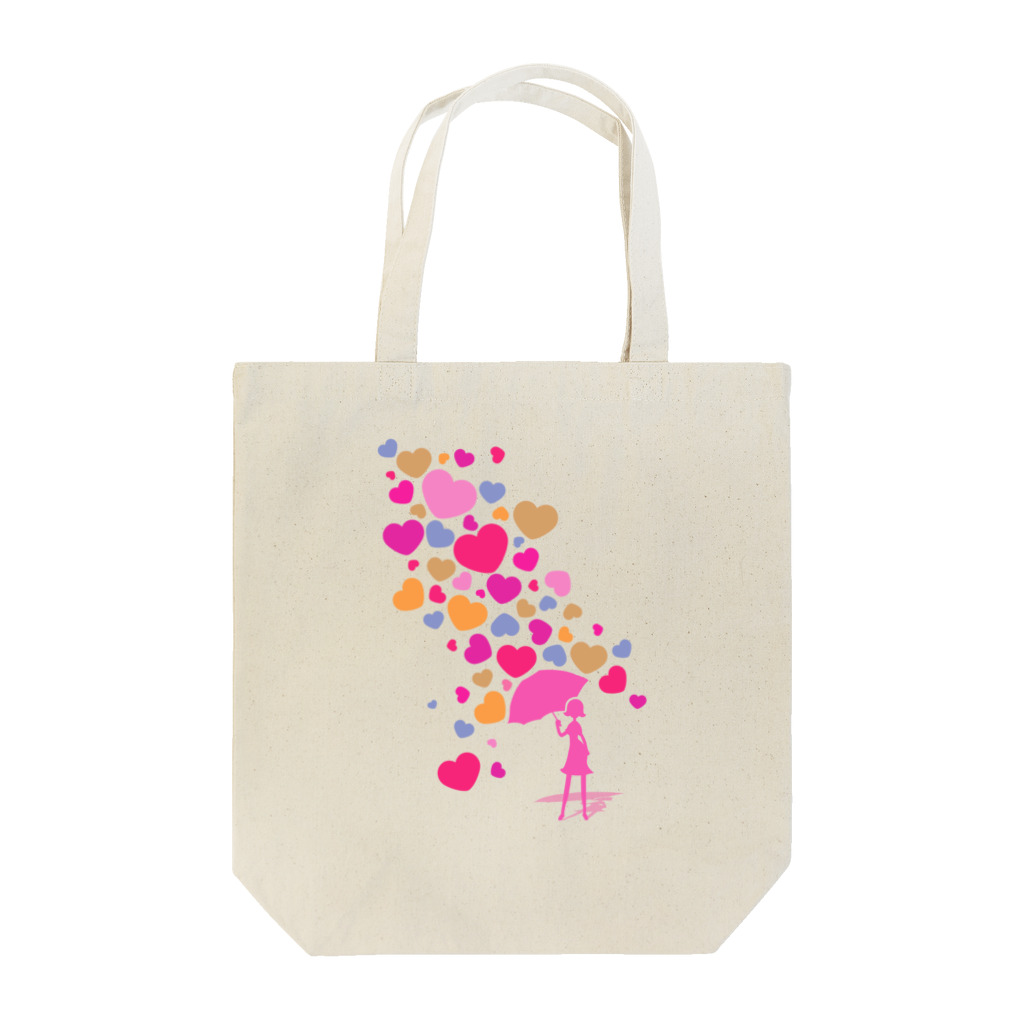 AURA_HYSTERICAのFalling_in_Love Tote Bag