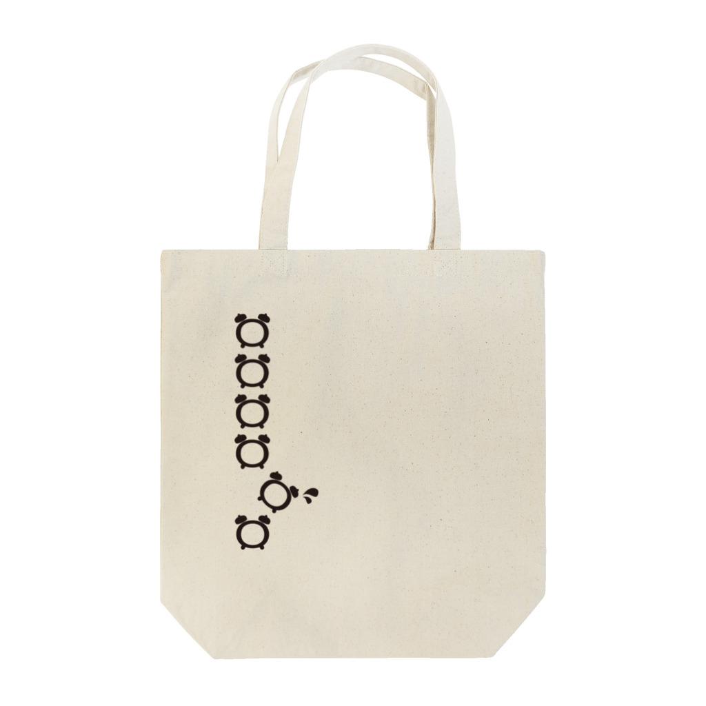 Pastel Clock Shoppingの目覚ましクロッくん Tote Bag