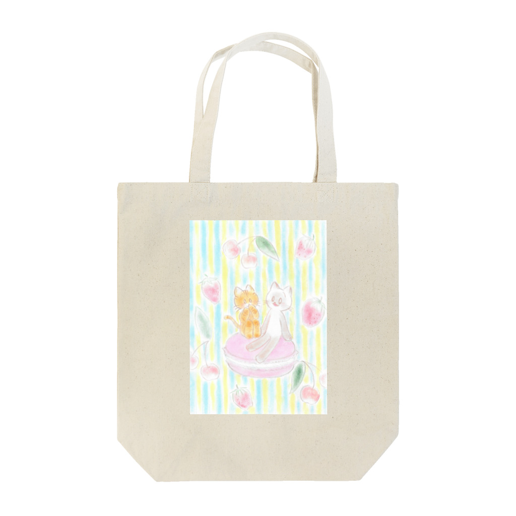 仔猫の友社のマカロン Tote Bag