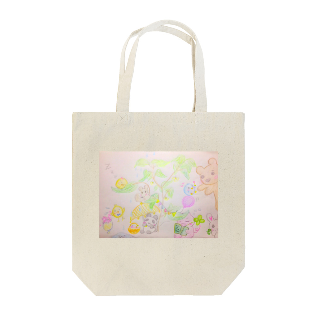 アートショップ molkoraのInochi no ki (kyu-kyunzシリーズ) Tote Bag