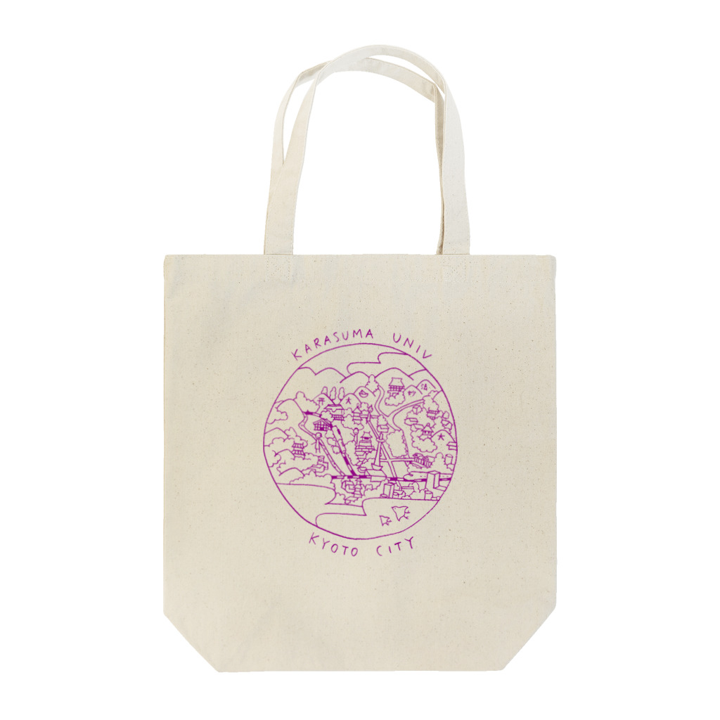 京都カラスマ大学のキョウト シティ Tote Bag