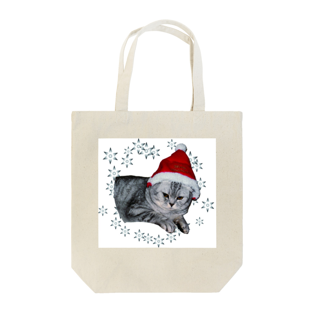 ootomoyasuhiroのクリスマス猫 トートバッグ