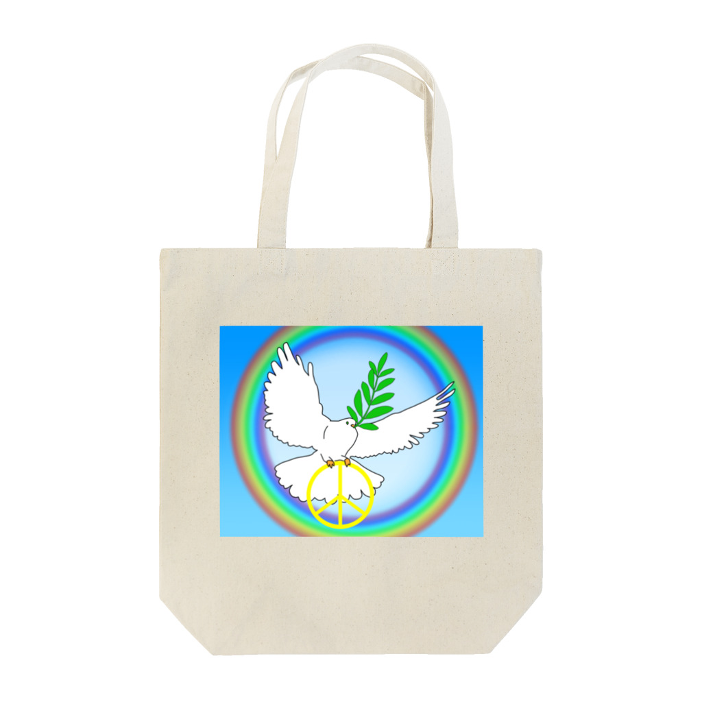 Fumio MatsubayashiのPEACE Tote Bag