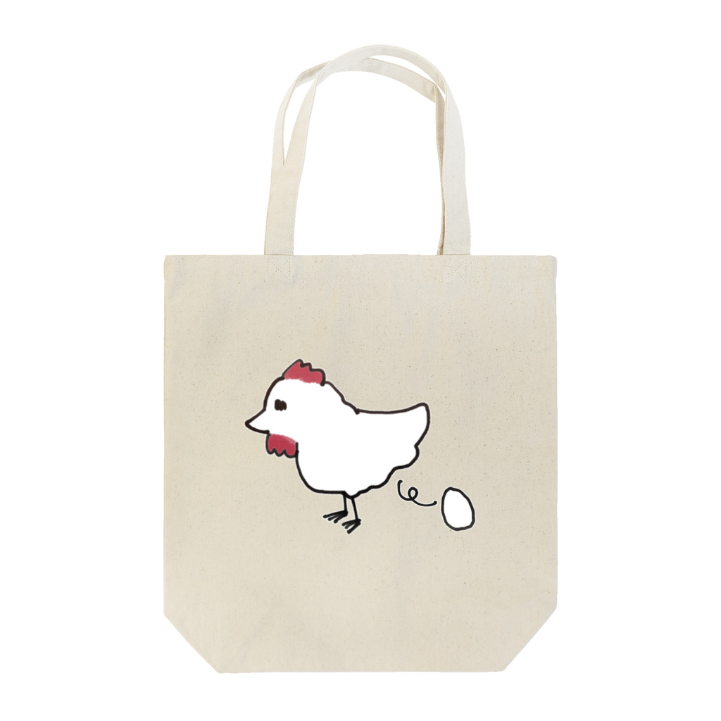 akioco’s character goodsのにわとり Tote Bag