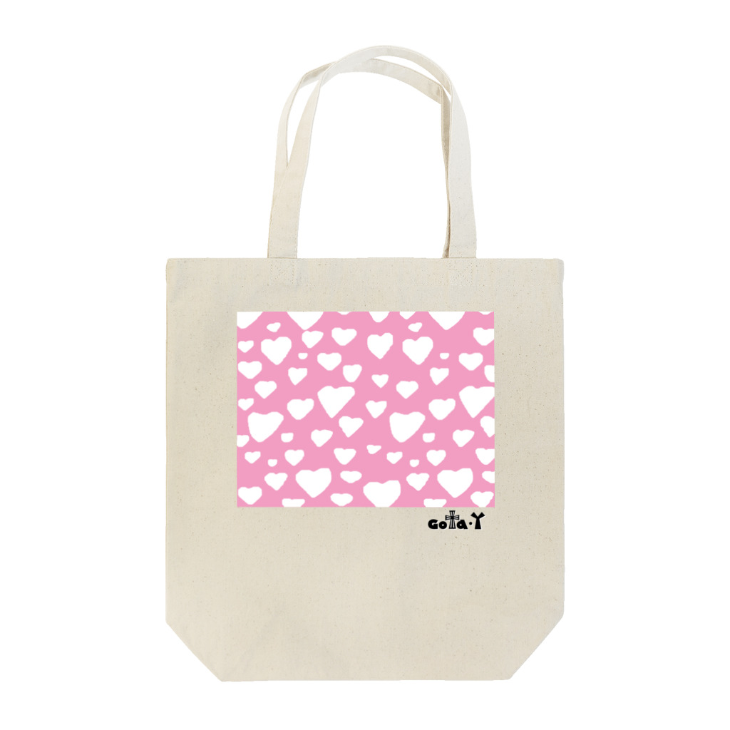 ゴータ・ワイのハートNo.１　ピンク Tote Bag