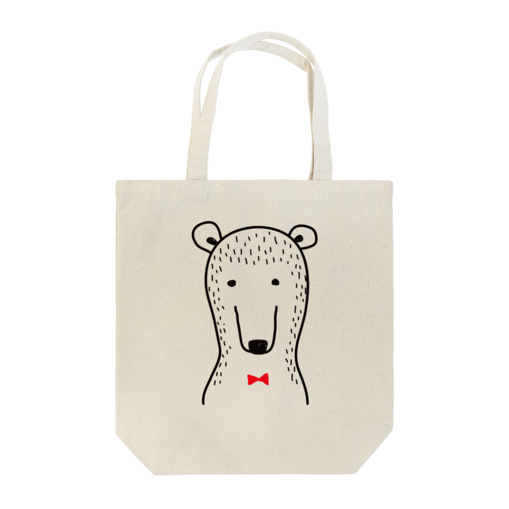 hokuo.kitchenのブツブツなクマさん Tote Bag