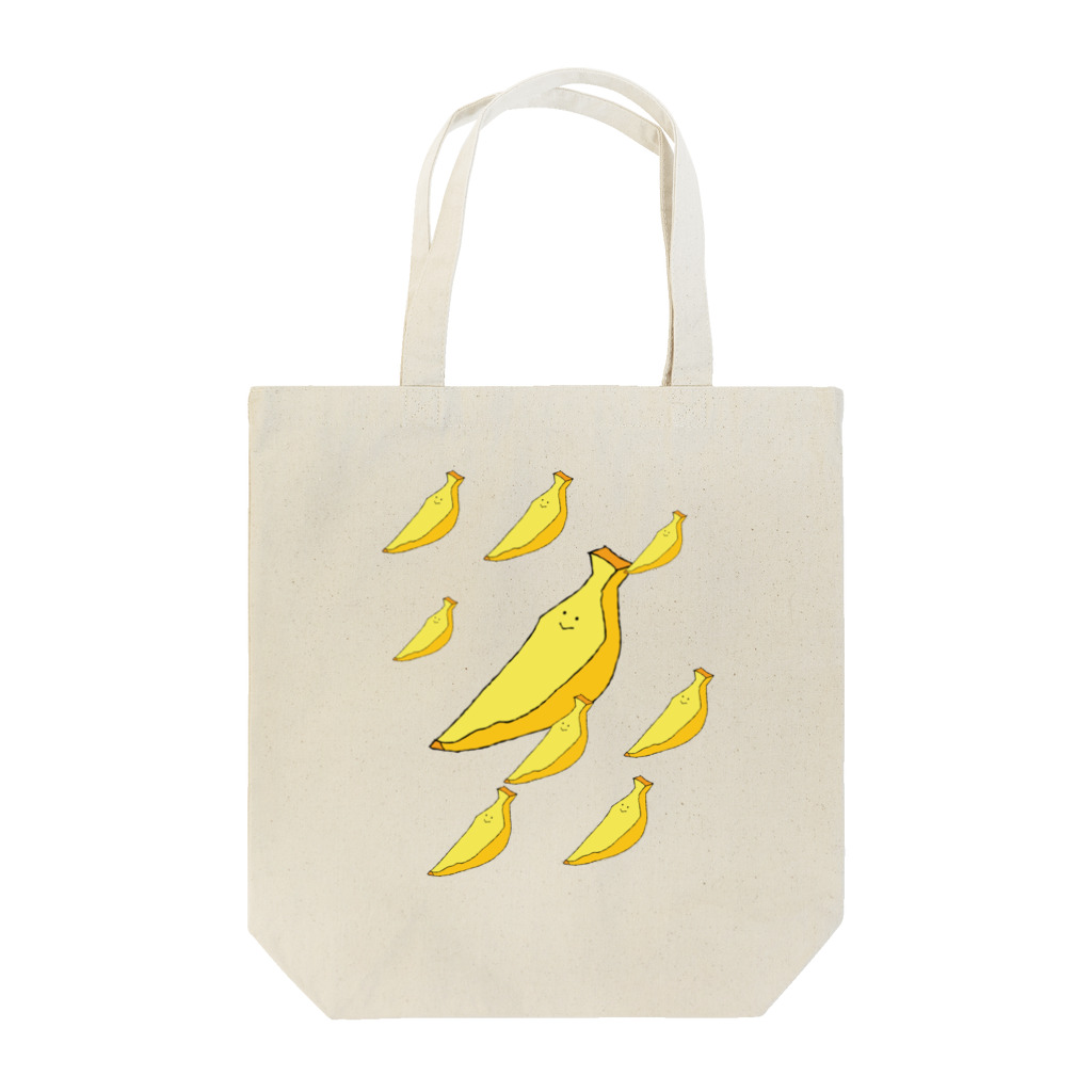 conimaruのバナナ9連続 トートバッグ