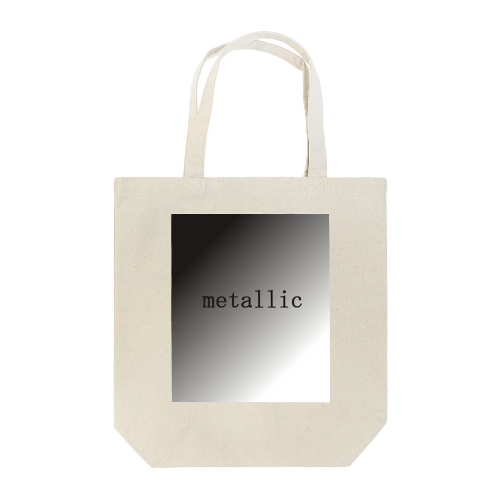 mezamashikunのMETALLIC Tote Bag