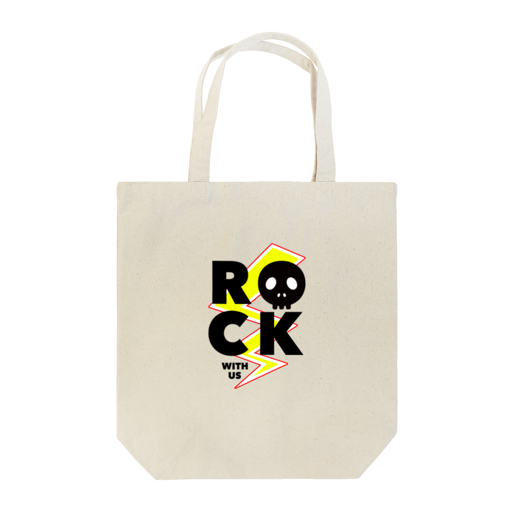 oyassanのROCK WITH US Tote Bag