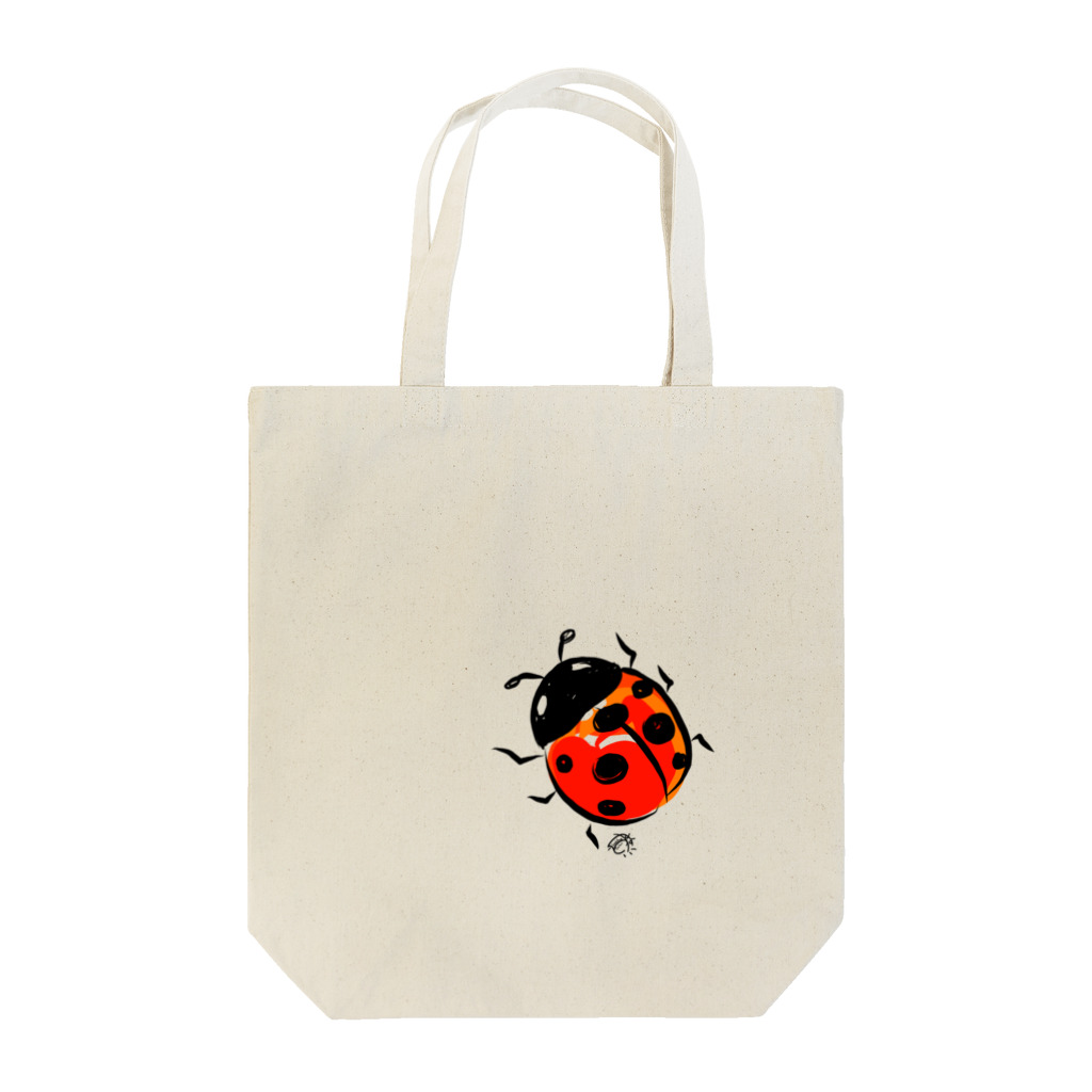 Ladybugcolorのナナホシ トートバッグ